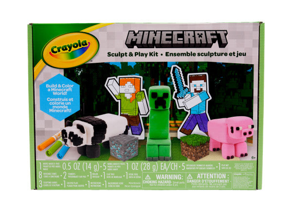 Crayola Minecraft Sculpt & Play Kit (04-0887)