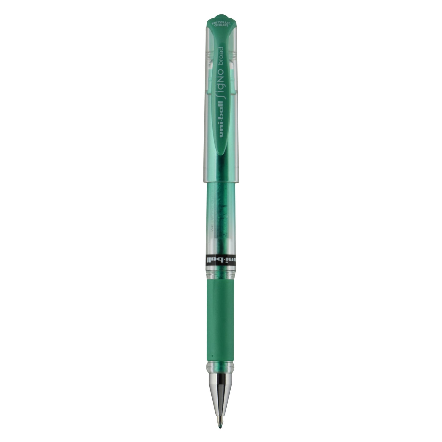 uniball™ Signo Gel Impact Pens, Bold Point (1.0mm), Metallic Green