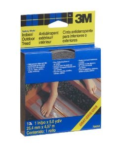 3M™ Safety-Walk™ Slip Resistant Tape, 370G-R1X180, 1 in X 15 ft, Grey