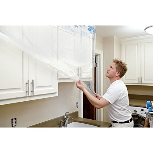 3M™ Hand-Masker™ Advanced Masking Film, AMF99-8C, 99 in x 90 ft x .35 mil (2.51 m x 27.4 m x .00889 mm)