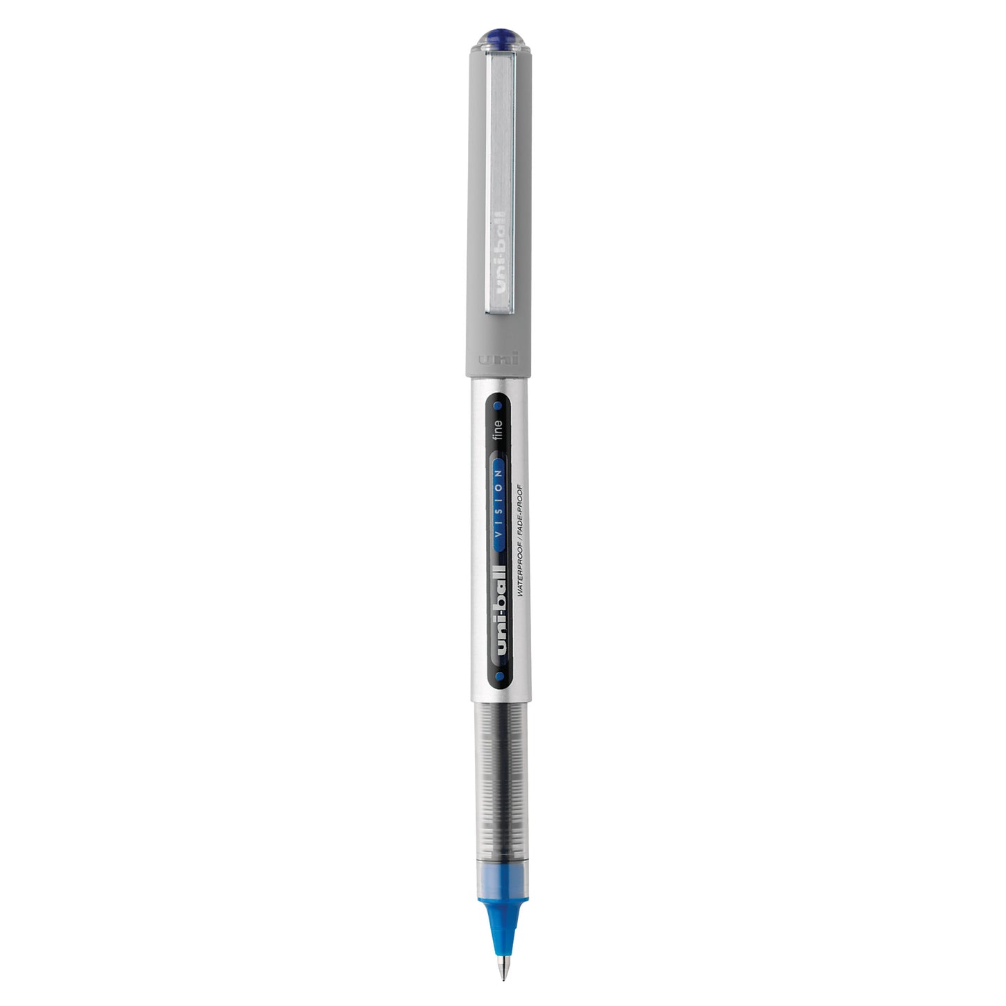 uniball™ Vision Rollerball Pens, Fine Point (0.7mm), Blue