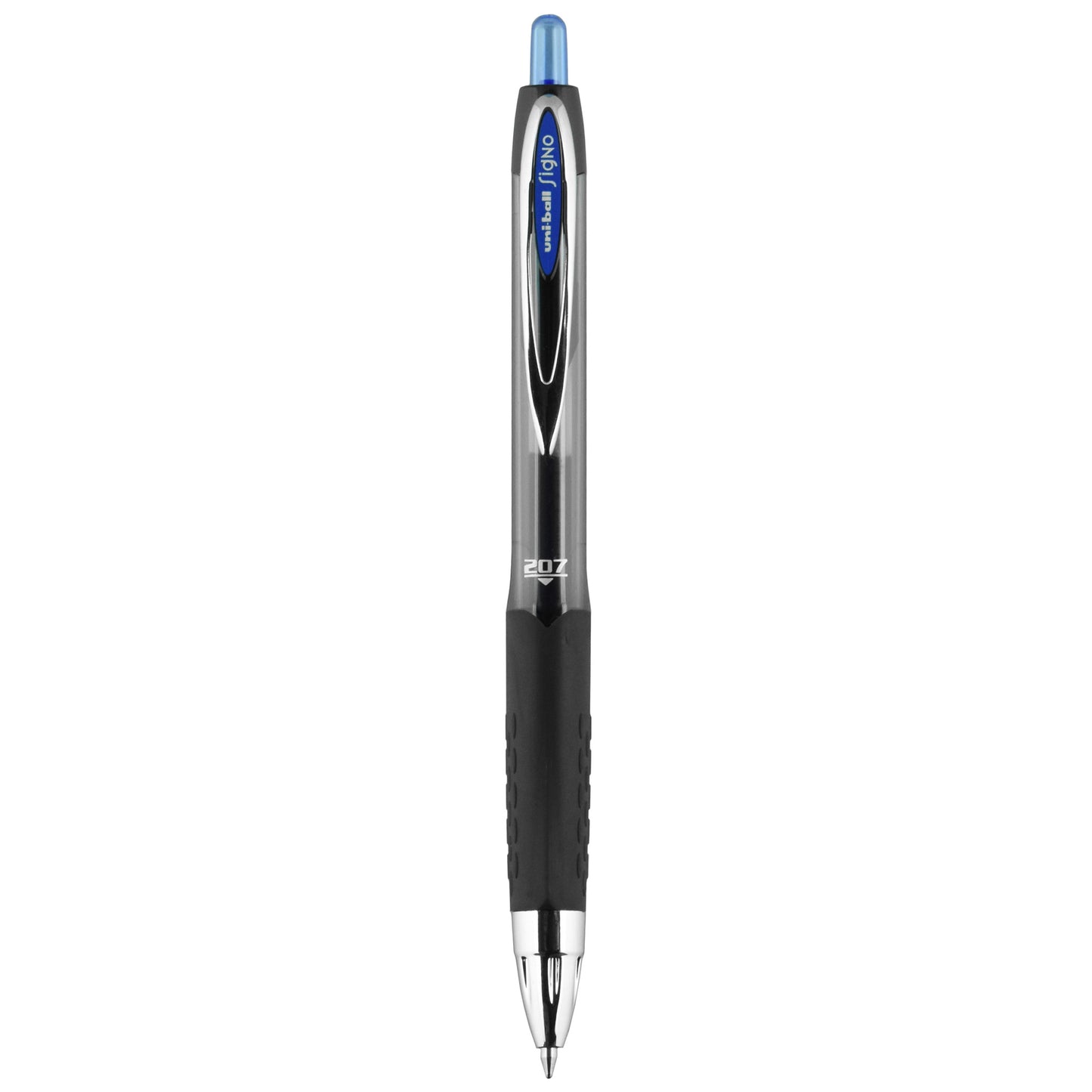 uniball™ 207 Retractable Gel Pens, Medium Point (0.7mm), Blue
