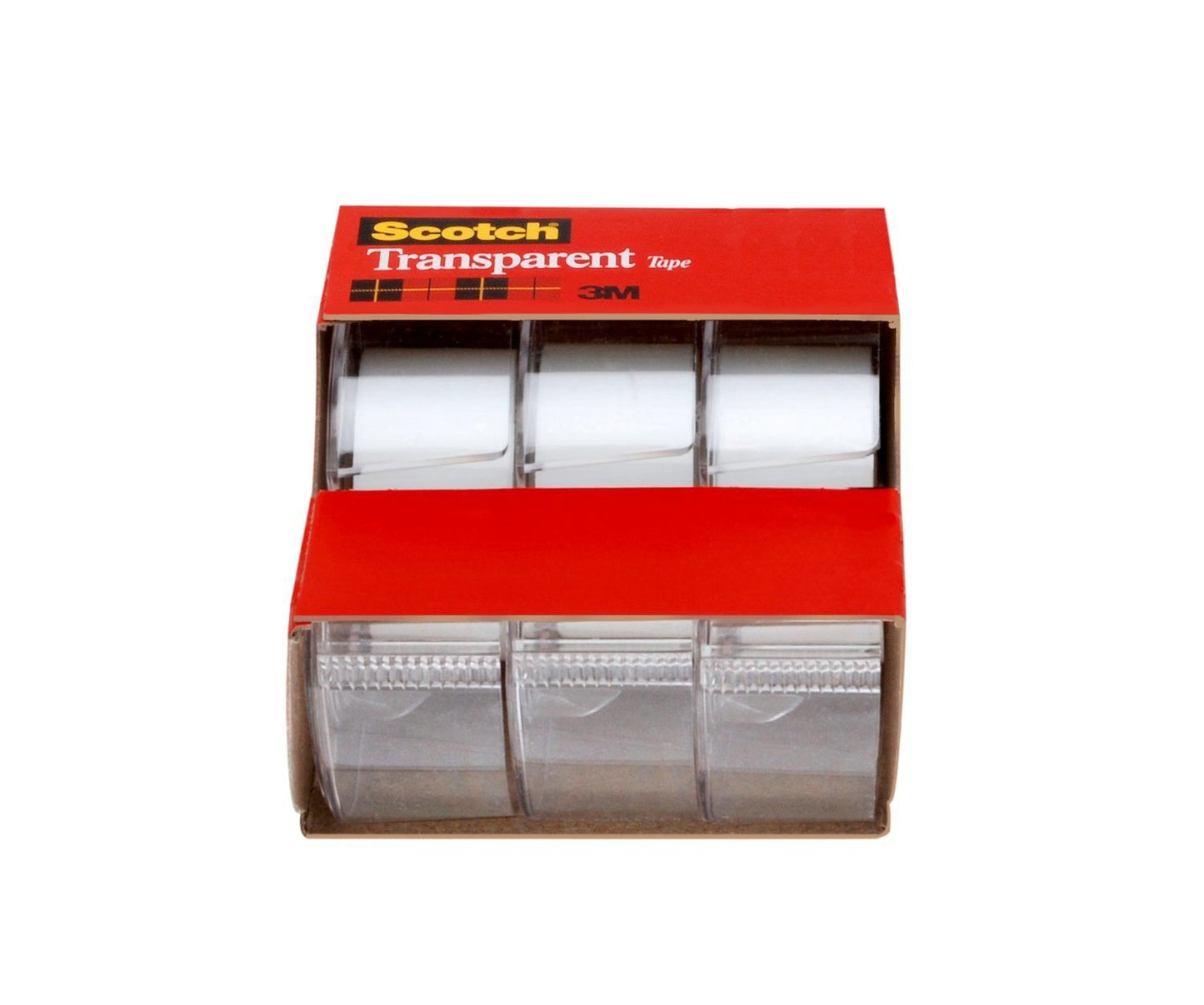 Scotch® Transparent Tape 3157S, 3/4 in x 300 in (19 mm x 7,62 m)