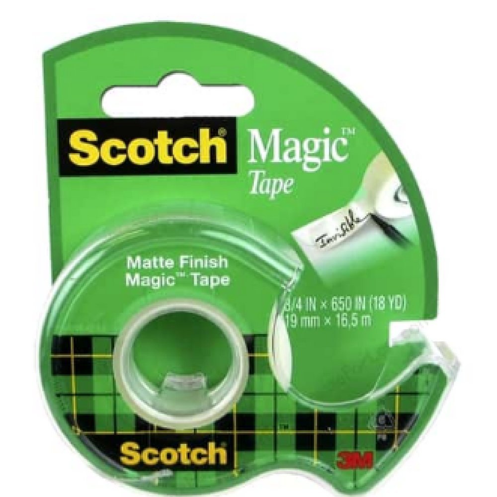 Scotch® Magic™ Tape CLIP-122DM,