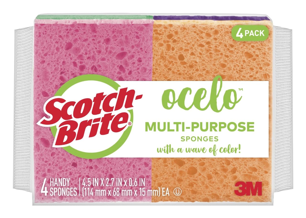Scotch-Brite® ocelo™ Cellulose Sponge 7274-FD 10/case