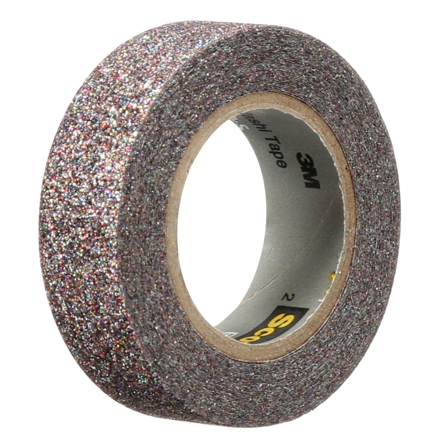 Scotch® Expressions Glitter Tape C514-MUL, .59 in x 196 in (15 mm x 5 m) Multi-Colored Glitter