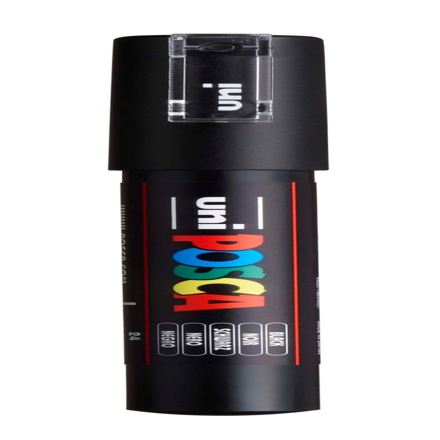 uni® POSCA PC-1M Water-Based Paint Markers, Extra Fine Tip (0.7mm), Black