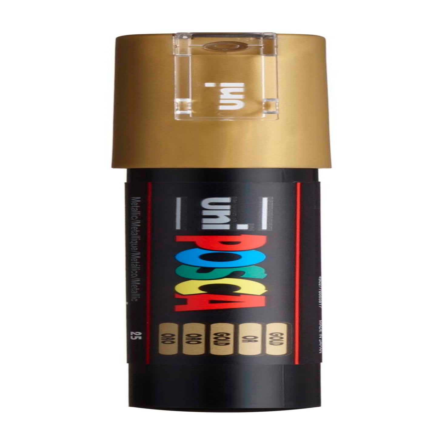 uni® POSCA PC-1M Water-Based Paint Markers, Extra Fine Tip (0.7mm), Gold