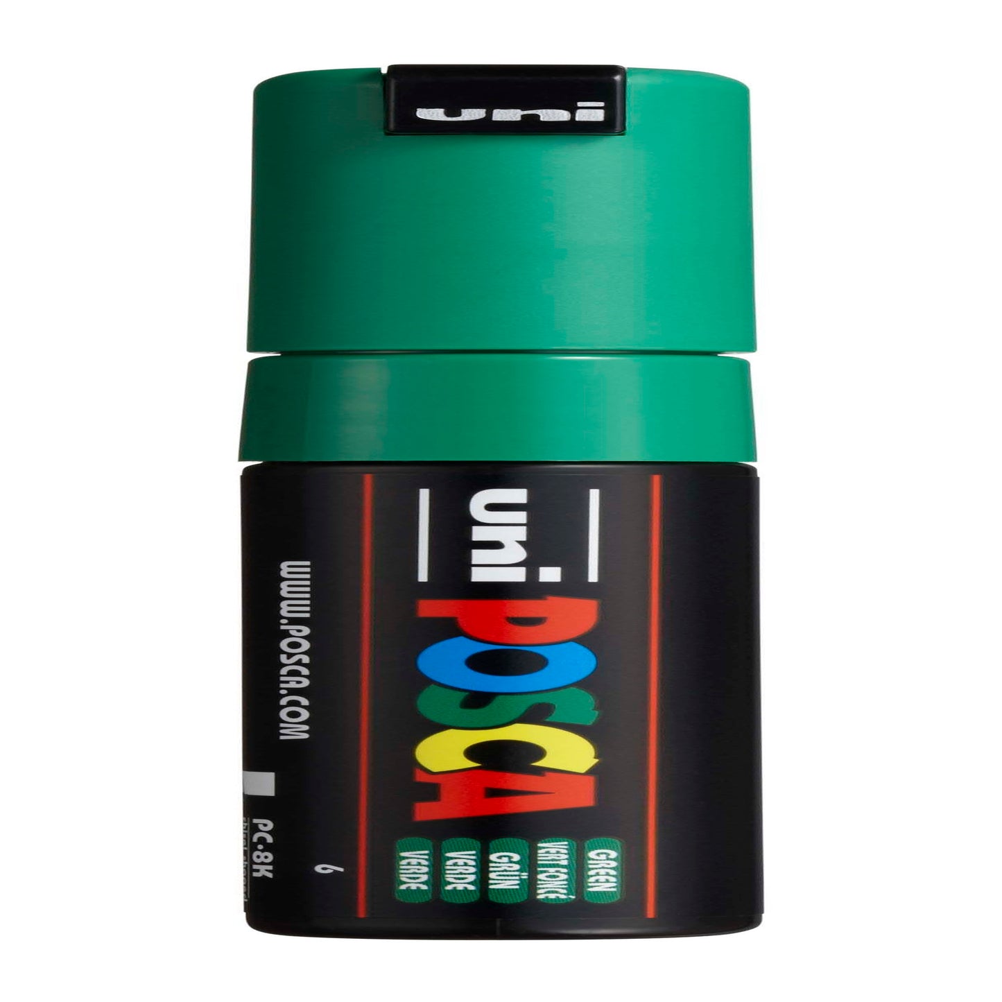 uni® POSCA PC-8K Water-Based Paint Markers, Broad Tip (8mm), Green