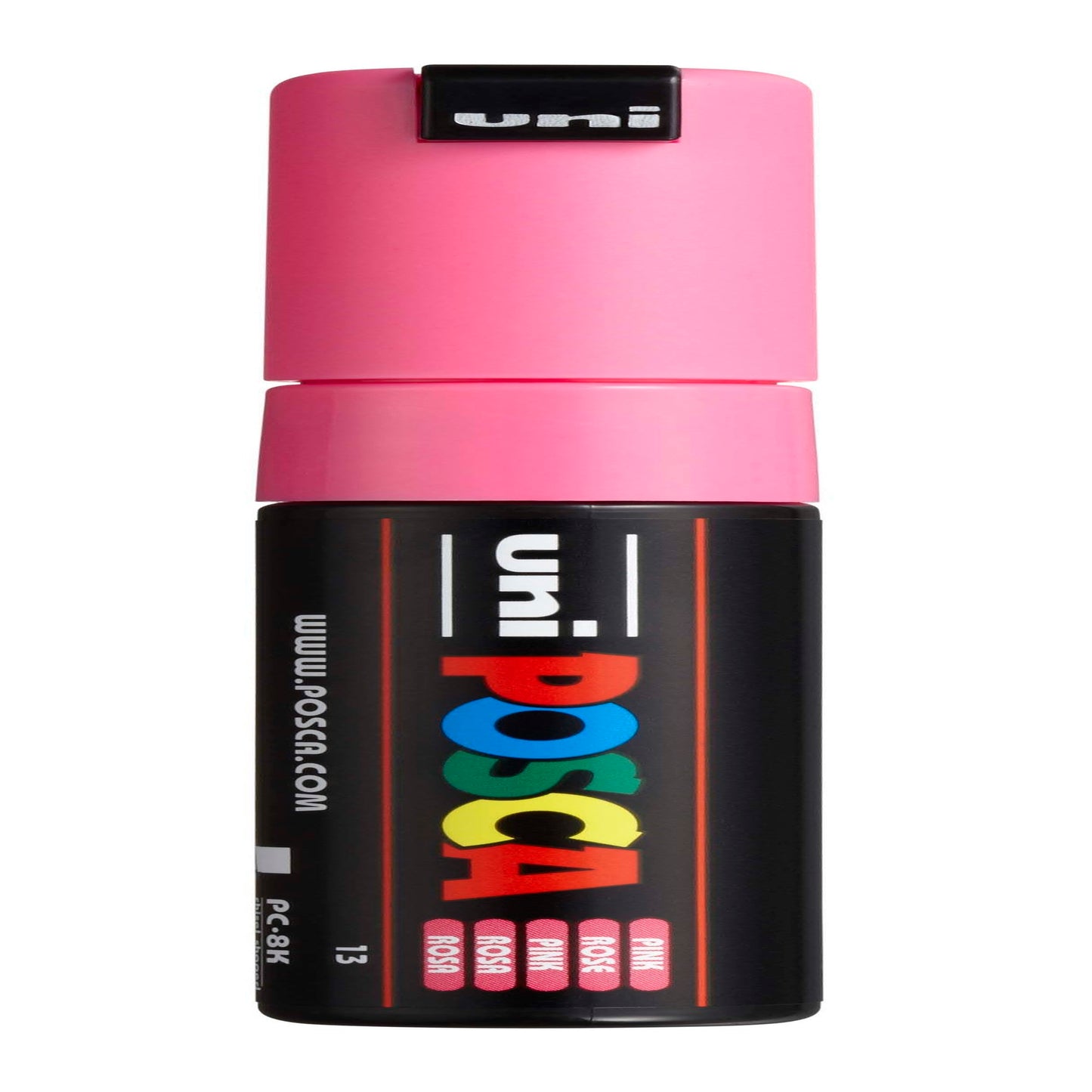 uni® POSCA PC-8K Water-Based Paint Markers, Broad Tip (8mm), Pink