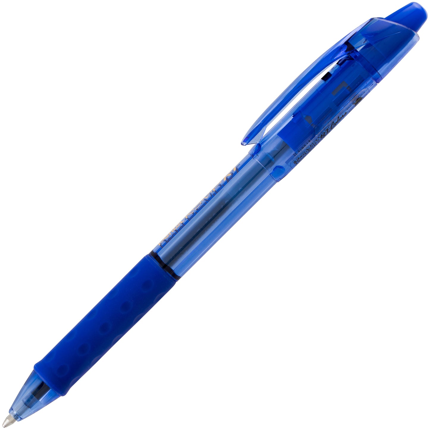 RSVP RT COLORS Retractable Ballpoint Pen, (1.0mm) Medium Line, Blue Barrel, Blue Ink (BK93CRC-C)