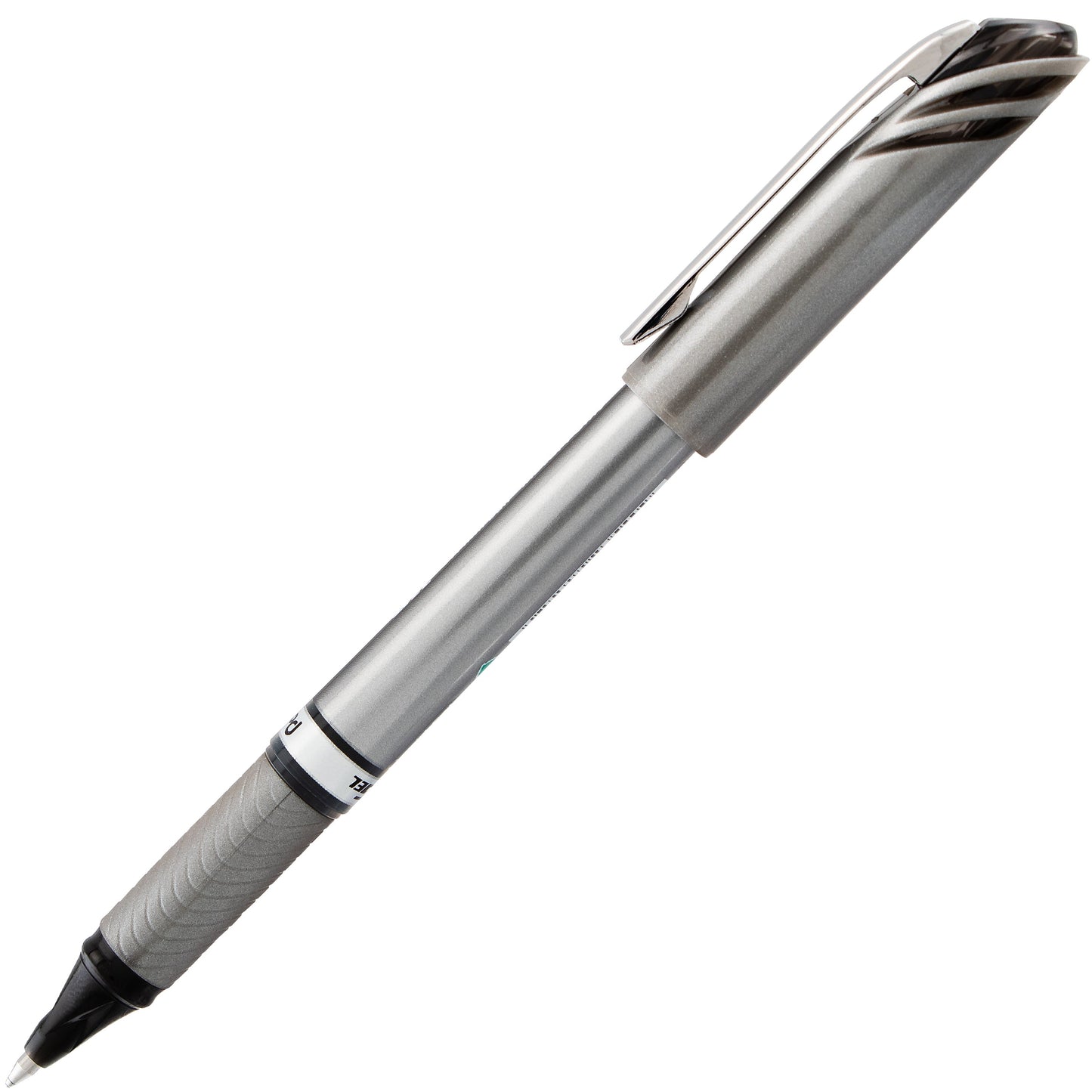 Pentel EnerGel NV Liquid Gel Pen, (0.7mm) Metal Tip, Medium Line Capped, Black Ink (BL27-A)
