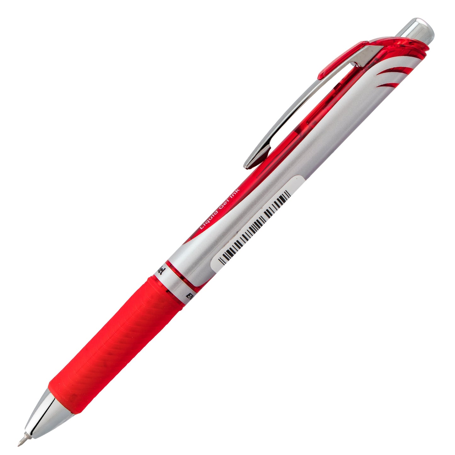 Pentel EnerGel RTX Retractable Liquid Gel Pen, (0.3mm) Needle Tip, Extra Fine Line, Red Ink (BLN73-B), 48 Dozen