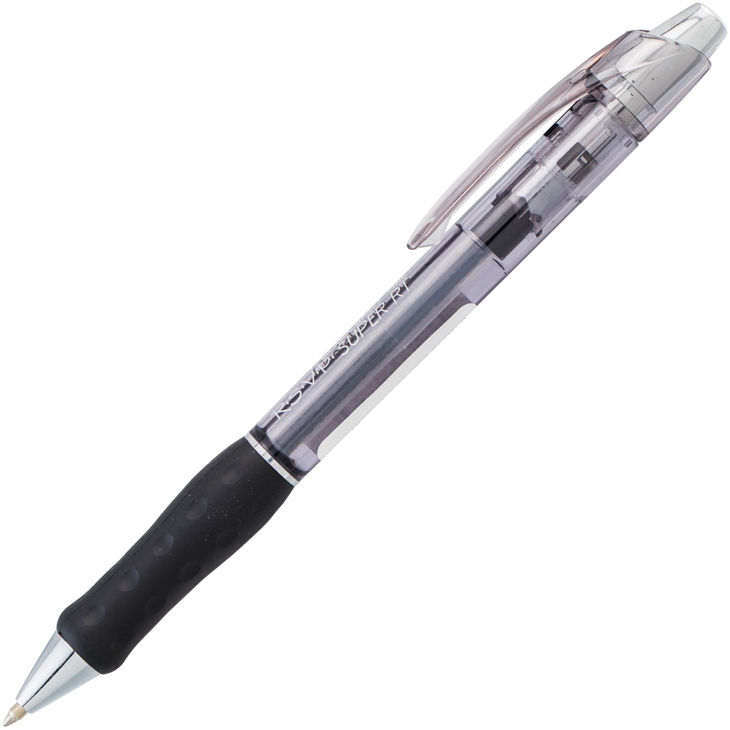 Pentel RSVP Super RT Ballpoint Pen, (0.7mm) Fine Line, Black Ink (BX477-A)