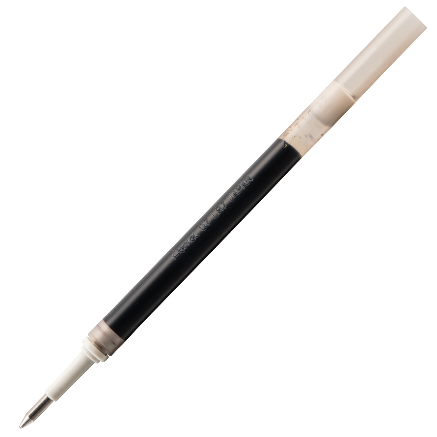 Pentel Refill Ink - For EnerGel Gel Pen, 0.7mm Metal Tip, Medium, Black Ink (LR7-A)