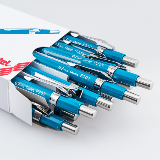 Pentel Sharp Mechanical Pencil (0.7mm), Blue Barrel (P207C)