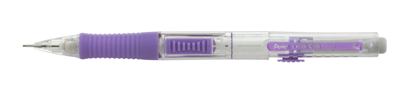 QUICK CLICK Mechanical Pencil (0.7mm), Violet Barrel (PD217V)