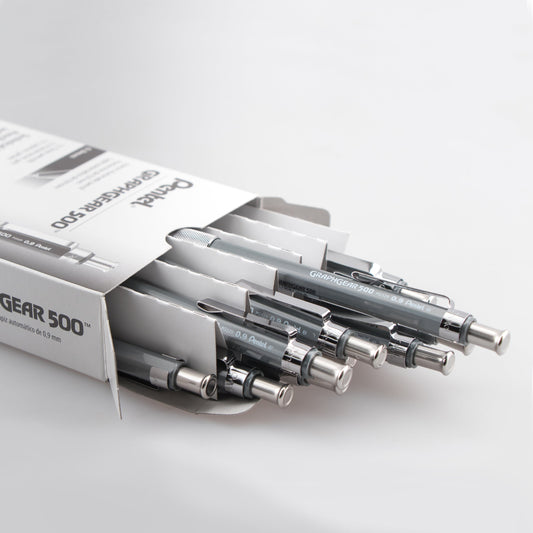 GraphGear 500 Automatic Drafting Pencil 0.9mm, Gray Barrel (PG529N)
