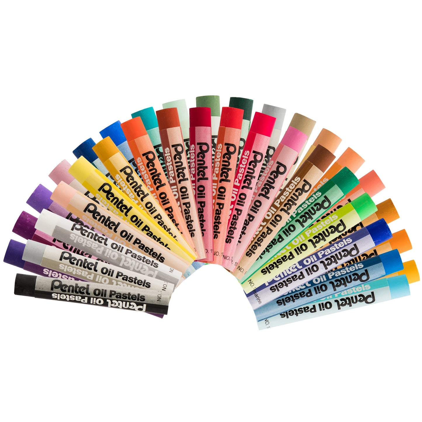Pentel Arts Oil Pastels - 36 Color Set (PHN-36)