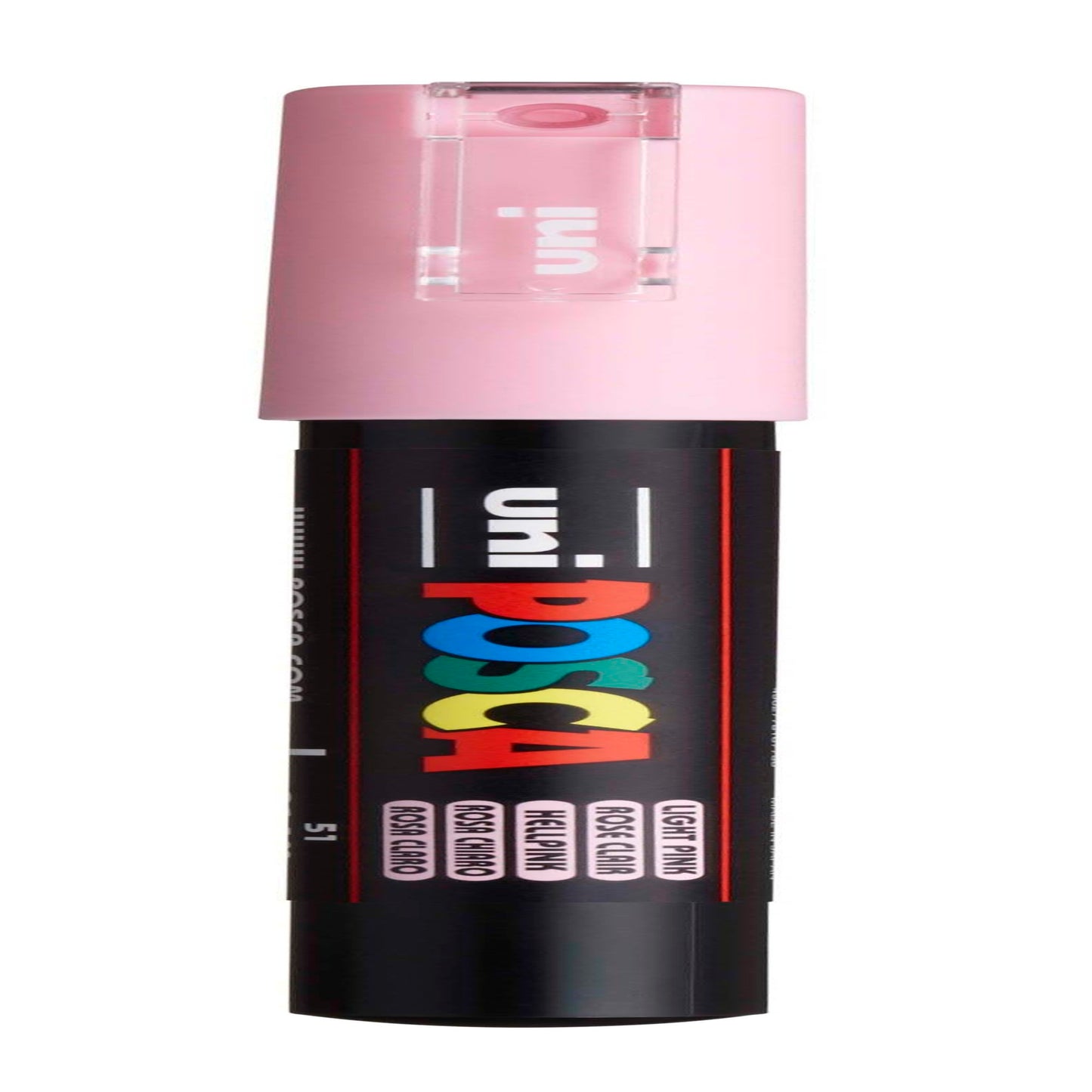 uni® POSCA PC-1M Water-Based Paint Markers, Extra Fine Tip (0.7mm), Light Pink
