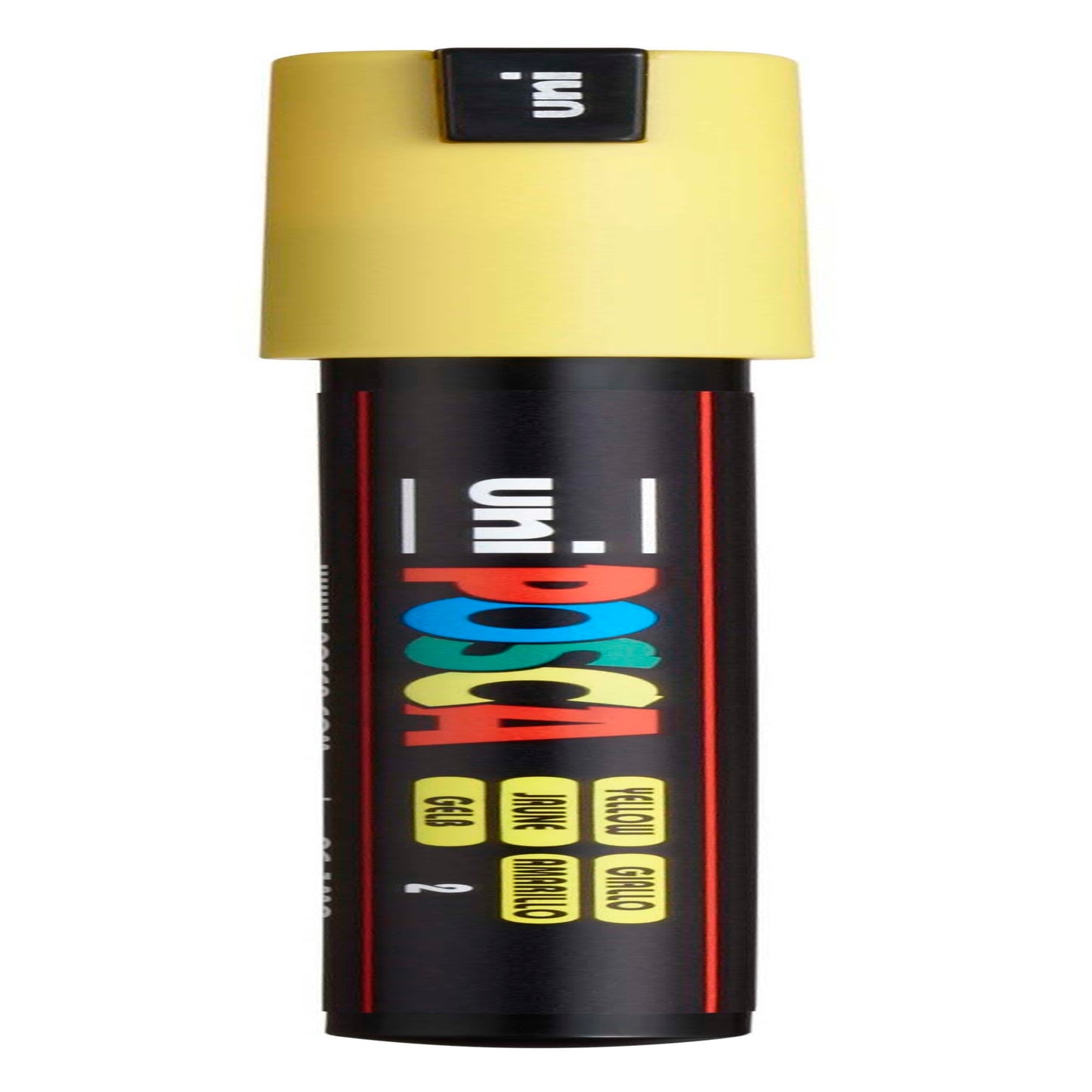 uni® POSCA PC-1MR Water-Based Paint Markers, Extra Fine Tip (0.7mm), Yellow