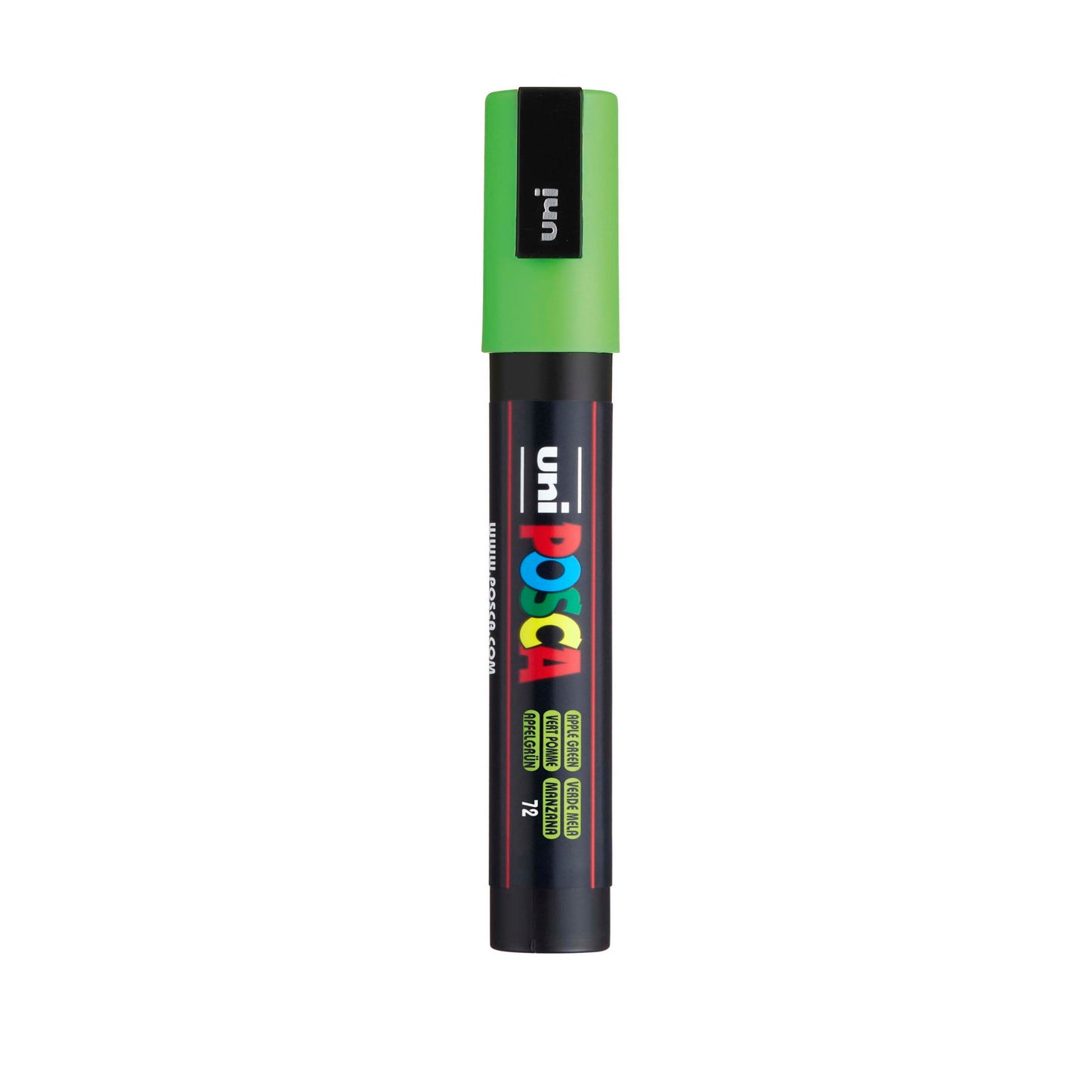 uni® POSCA PC-3M Water-Based Paint Markers, Reversible Fine Tip (0.9-1.3mm), Apple Green