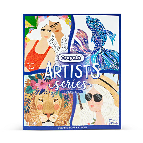 Crayola Artist Series Volume 1 Coloring Book (04-0729)