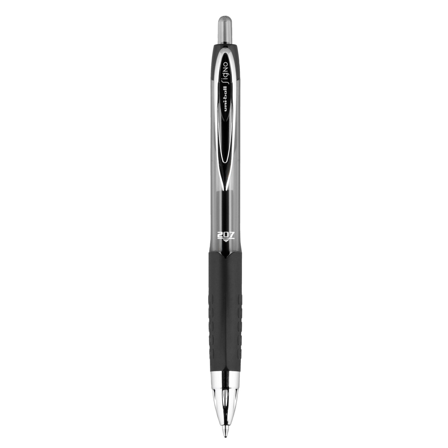 uniball™ 207 Retractable Gel Pens, Medium (0.7mm), Black