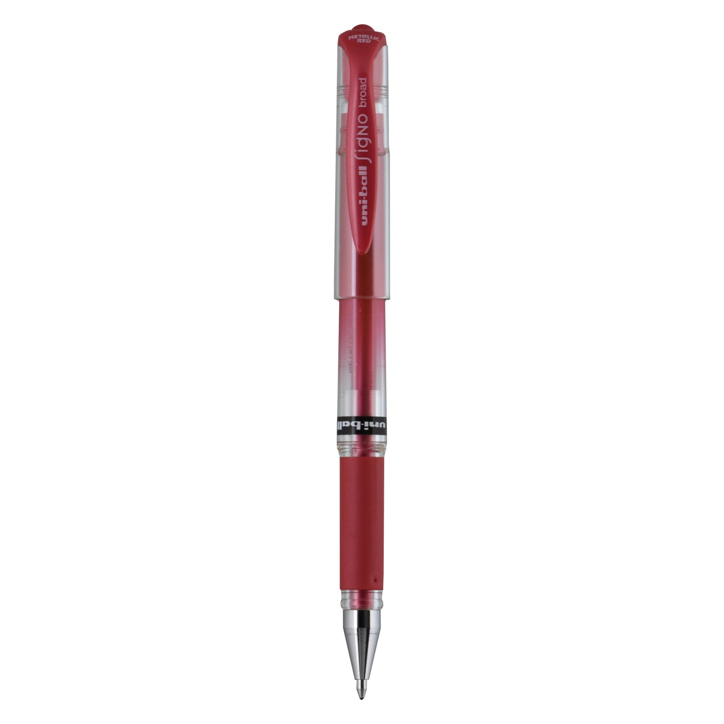 uniball™ Signo Gel Impact Pens, Bold Point (1.0mm), Metallic Red