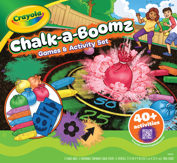 Crayola Chalk-A-Boomz Games & Activity Set (03-9104)