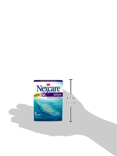 Nexcare™ Blister Waterproof Bandages BWB-06, 1 1/16 in x 2 1/4 in