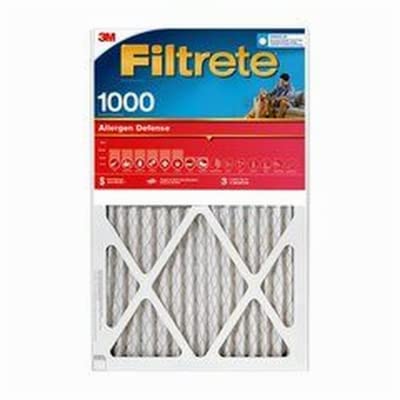Filtrete™ Electrostatic Air Filter, 1000 MPR, 9815-4, 25 in x 25 in x 1 in (63.5 cm x 63.5 cm x 2.5 cm)