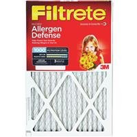 Filtrete™ Allergen Defense Air Filter, 1000 MPR, 9820-4, 12 in x 24 in x 1 in (30,4 cm x 60,9 cm x 2,5 cm)