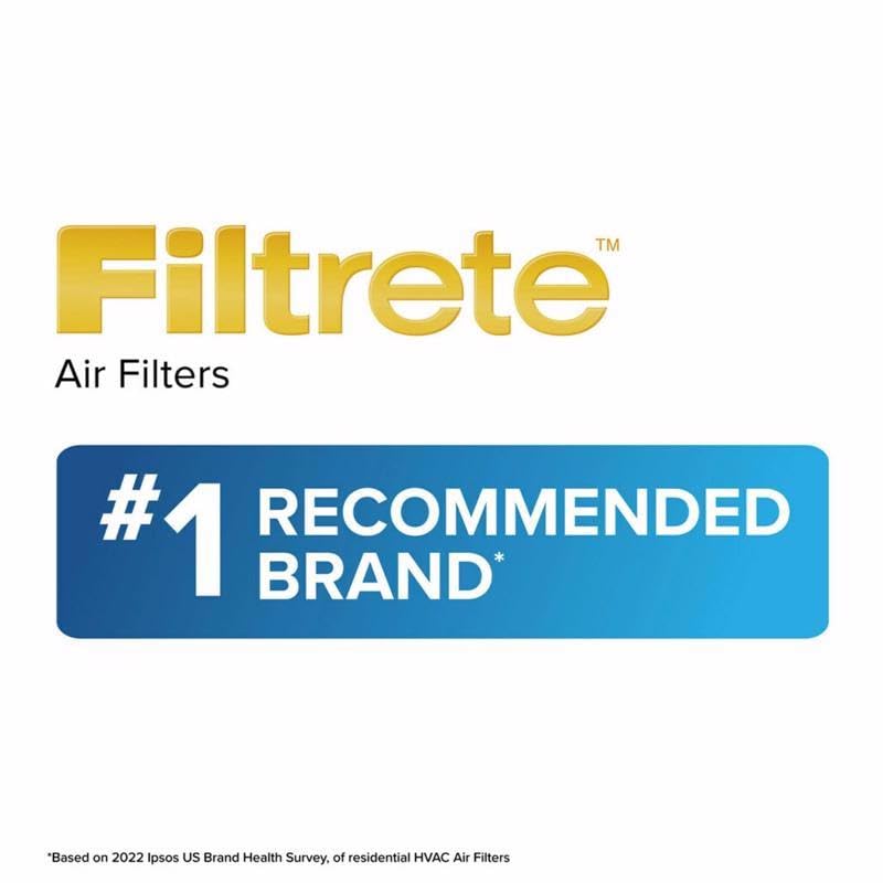 Filtrete™ Electrostatic Air Filter 1000 MPR, 9811-4, 14 in x 14 in x 1 in (35.5 cm x 35.5 cm x 2.5 cm)