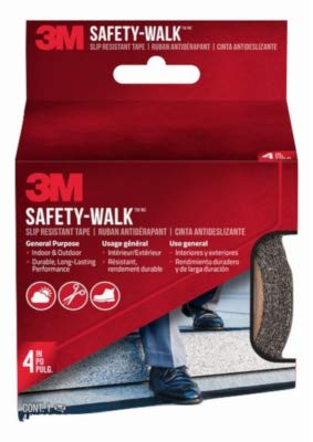 3M™ Safety-Walk™ Slip Resistant Tape, 610B-R4X180, 4 in x 15 ft, Black