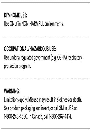 3M™ Sanding and Fiberglass Valved Respirator 8511H1-DC-PS, 1ea/pk, 12 pks/cs