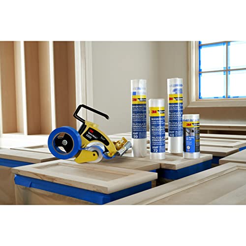 3M™ Hand-Masker™ Advanced Masking Film, AMF99-8C, 99 in x 90 ft x .35 mil (2.51 m x 27.4 m x .00889 mm)