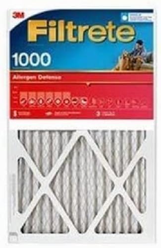 Filtrete™ Electrostatic Air Filter, 1000 MPR, 9816-4, 16 in x 16 in x 1 in (40.6 cm x 40.6 cm x 2.5 cm)