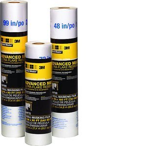 3M™ Hand-Masker™ Advanced Masking Film, AMF48-8C, 48 in x 180 ft x .35 mil (1,21 m x 54,8 m x .00889 mm)