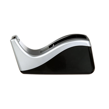 Scotch® Desktop Tape Dispenser, C60-ST, Silver/Black, 12 Each/Case