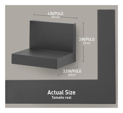 Command™ Display Ledges, HOM23S-2ES, Slate