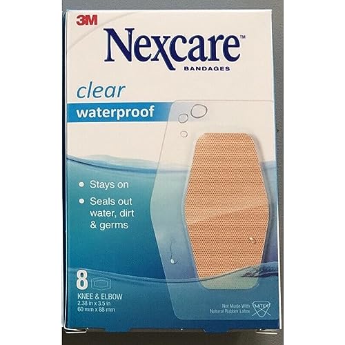 Nexcare™ Waterproof Bandages 581-08, Knee and Elbow, 8 ct.