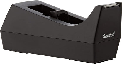 Scotch® Desktop Tape Dispenser C-38, Black, 1/Pack