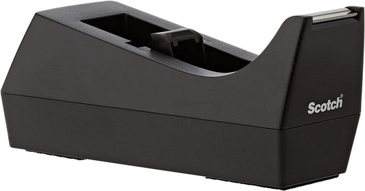 Scotch® Desktop Tape Dispenser C-38, Black, 1/Pack