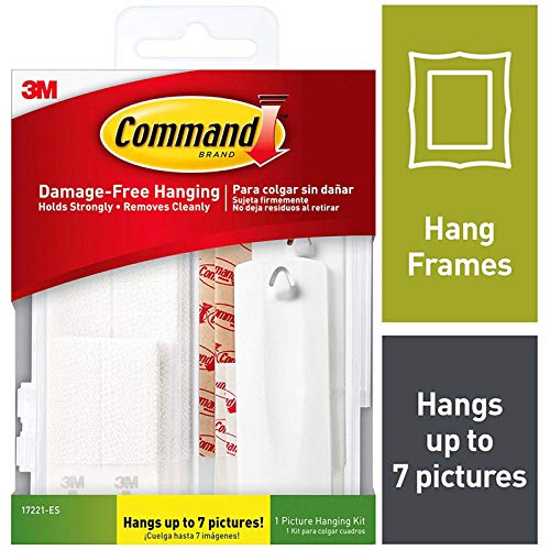 3M 5018893 Command White Foam Picture Hanging Set - Pack of 1616
