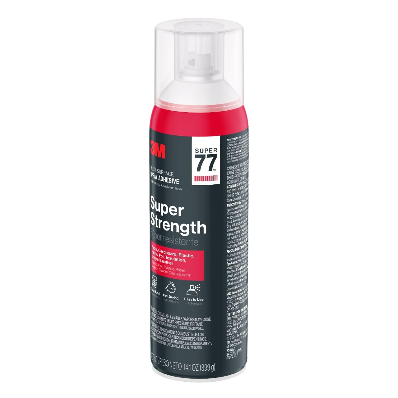 3M™ Super 77™ Multi-Surface Spray Adhesive 77-NAT