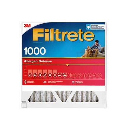 Filtrete™ Electrostatic Air Filter 1000 MPR, 9811-4, 14 in x 14 in x 1 in (35.5 cm x 35.5 cm x 2.5 cm)