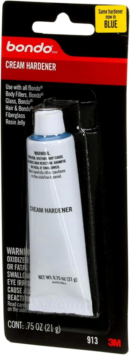 Bondo® Cream Hardener 913SRP, 0.75 oz, 6/Case