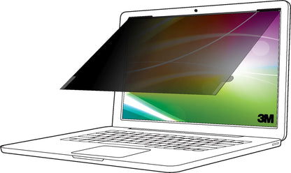3M™ Bright Screen Privacy Filter for 16in Laptop, 16:10, BP160W1B
