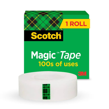 Scotch® Magic™ Tape 810, 3/4 in x 1296 in Boxed